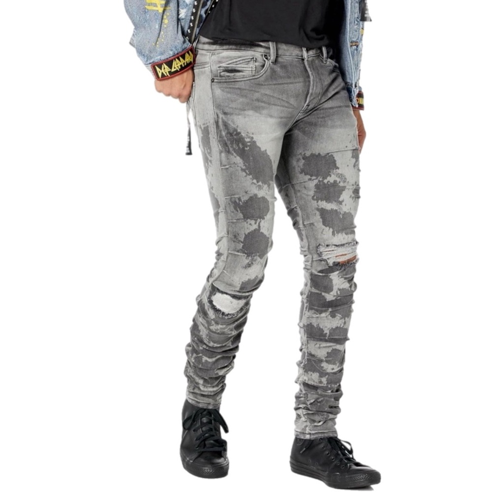NWT Men’s Cult of Individuality Silas Punk Super Skinny Jeans 44x32 $299 MSRP